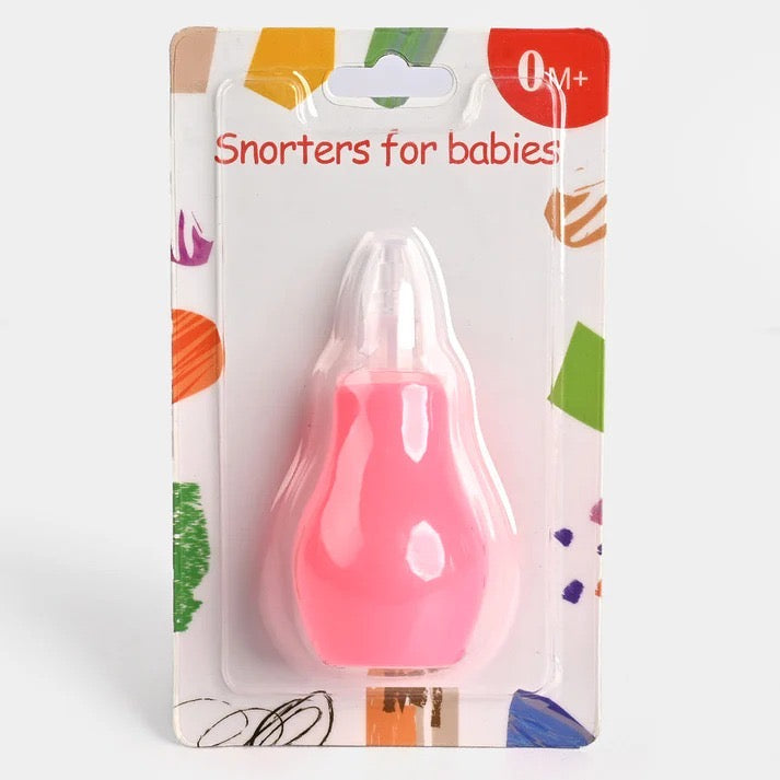Soft Tip Baby Nasal Aspirator – Gentle Snorter for Newborns (0M+)