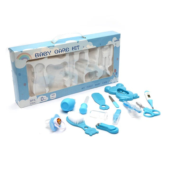 13PCS Baby Care Kit – Complete Infant Grooming & Healthcare Set (BPA-Free, 0M+, No Smell)