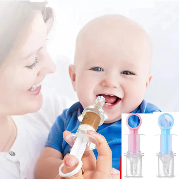 Baby Food Dropper Feeder – Safe Silicone Medicine & Food Feeder