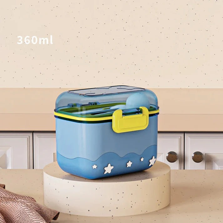 360ml Kids Bento Lunch Box with Star Design – Leak-Proof & Portable