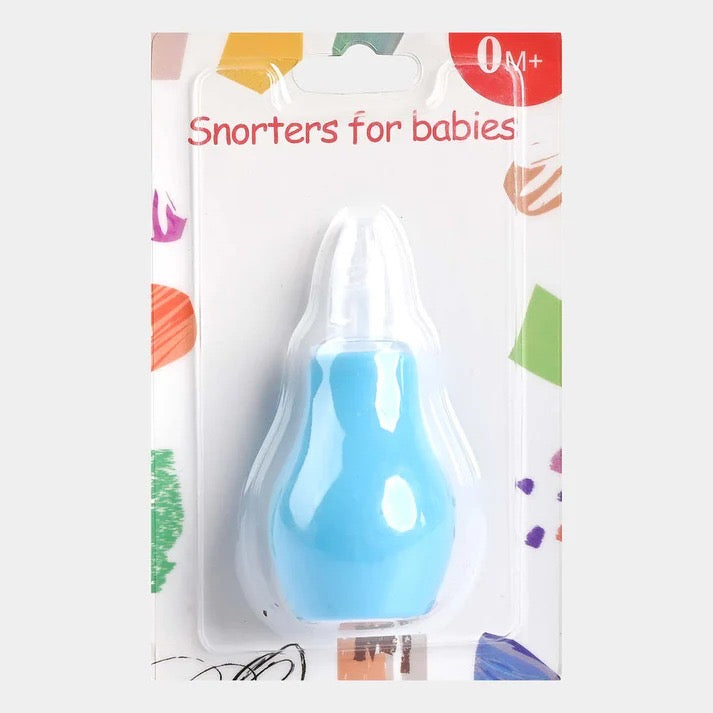 Soft Tip Baby Nasal Aspirator – Gentle Snorter for Newborns (0M+)