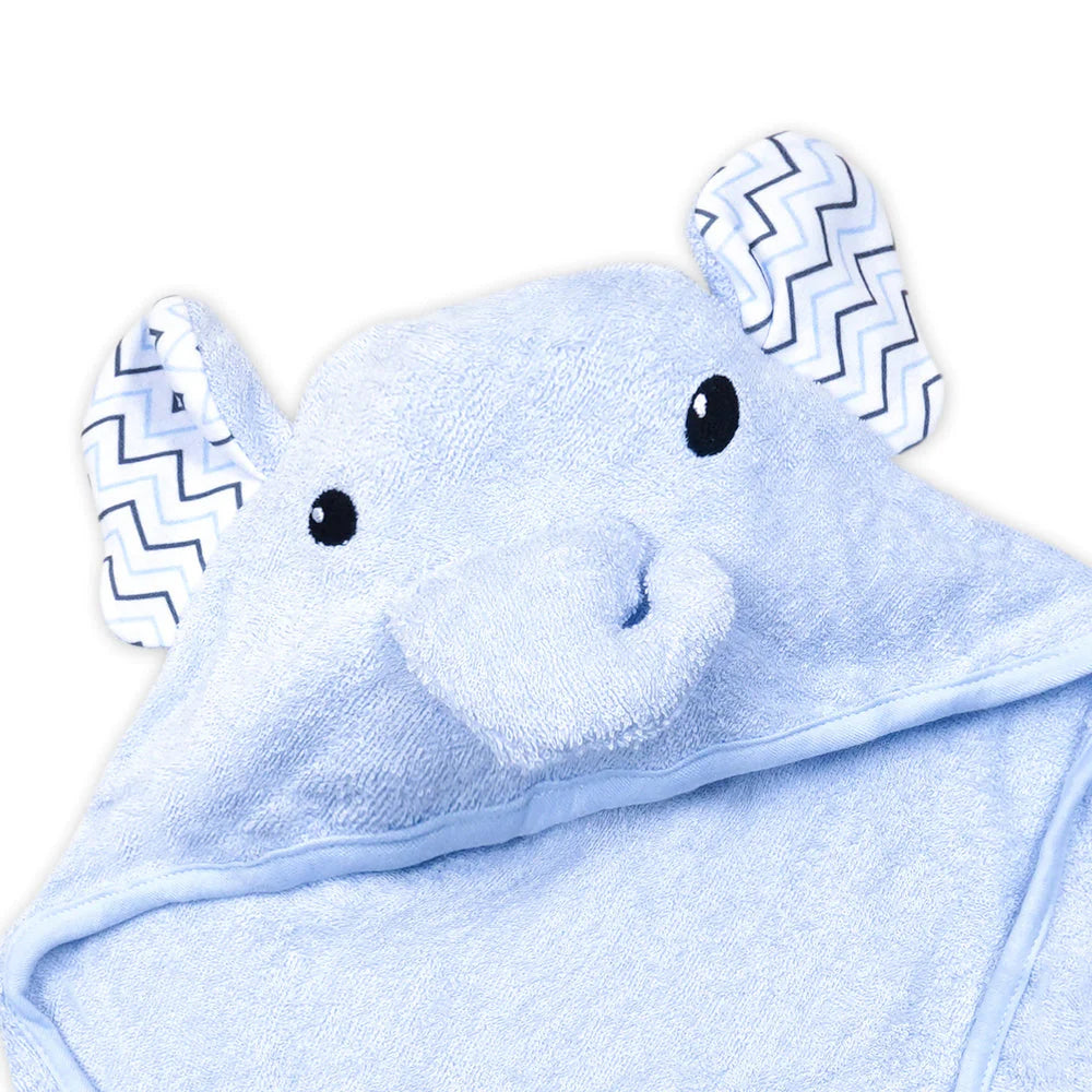 Baby Hooded Towel – Elephant Design