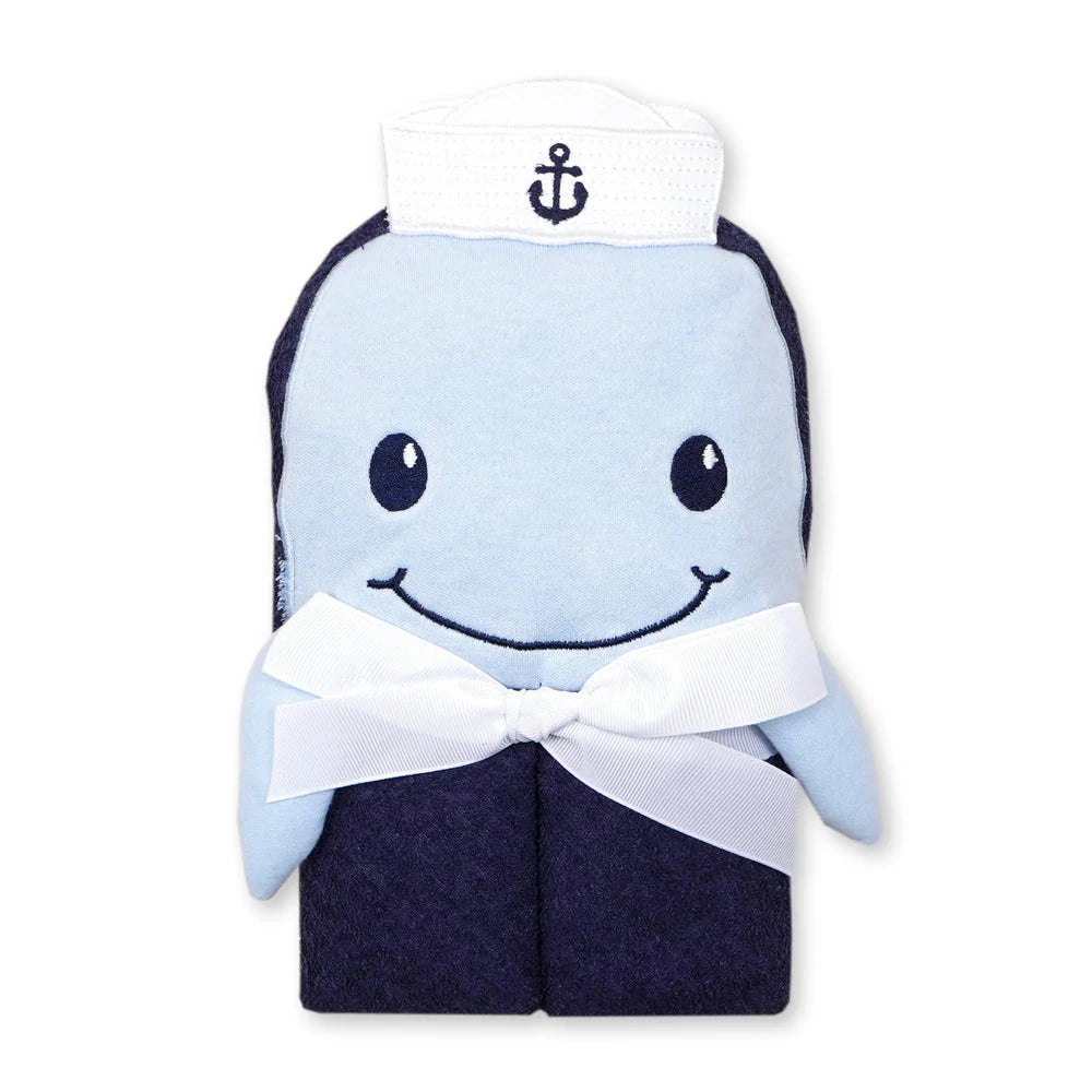 Baby Hooded Towel – Sailor Design