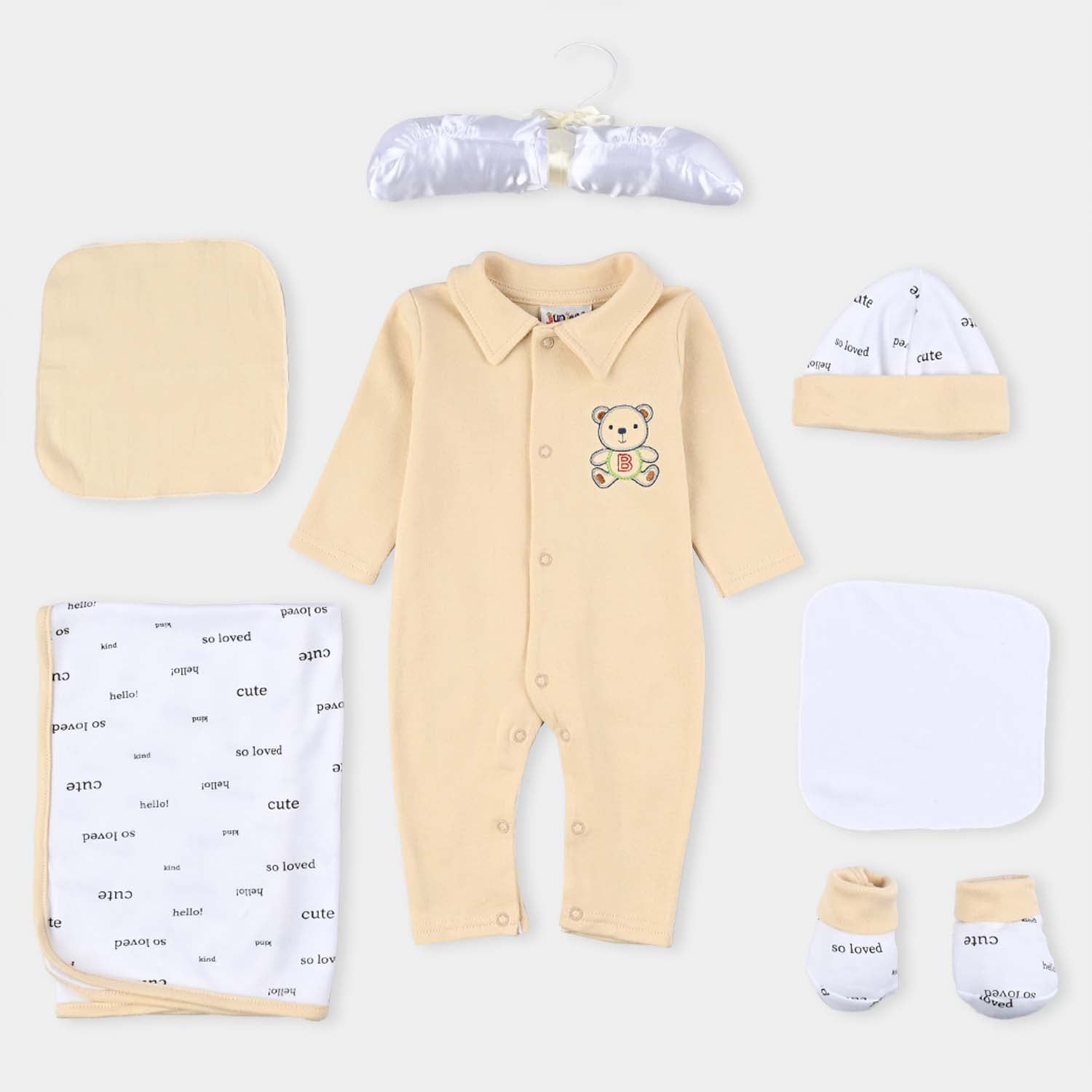 JUNIORS NEW BORN STARTER SET 0M+ - BROWN