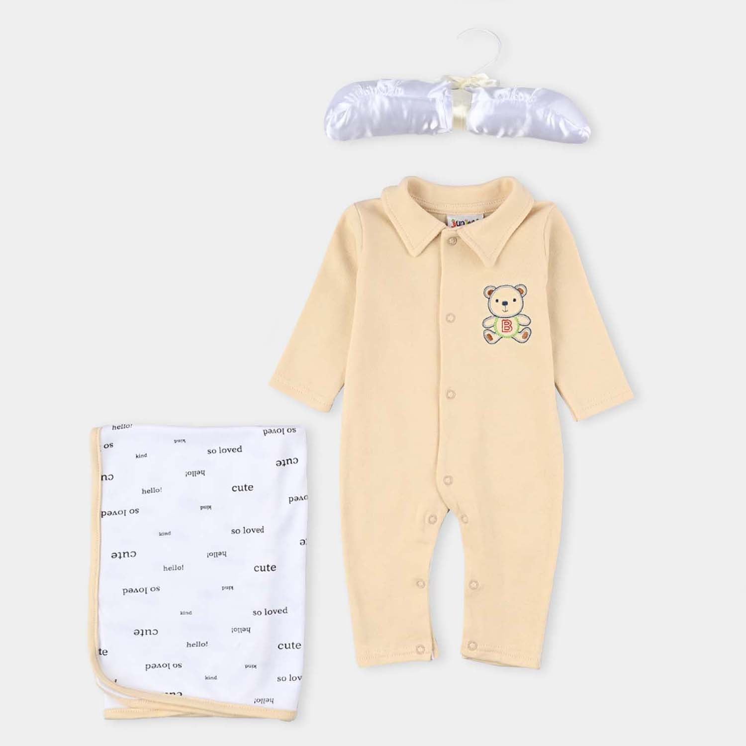 JUNIORS NEW BORN STARTER SET 0M+ - BROWN
