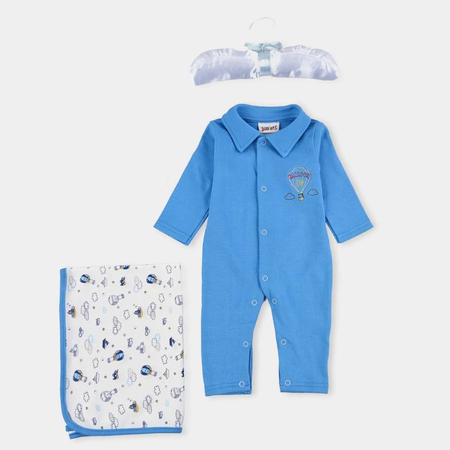 JUNIORS NEW BORN STARTER SET 0M+ - BLUE