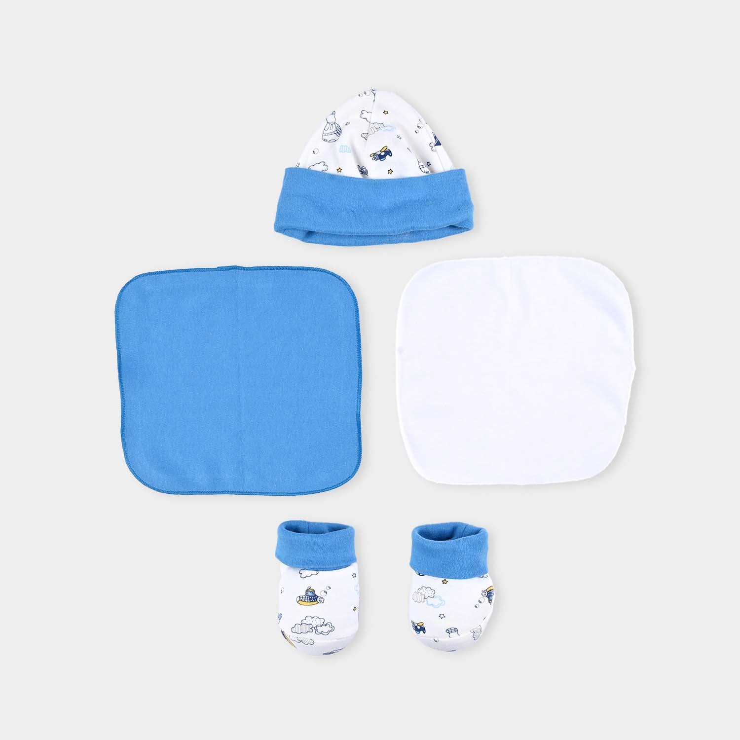JUNIORS NEW BORN STARTER SET 0M+ - BLUE