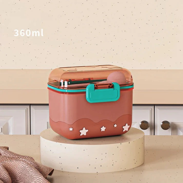 360ml Kids Bento Lunch Box with Star Design – Leak-Proof & Portable