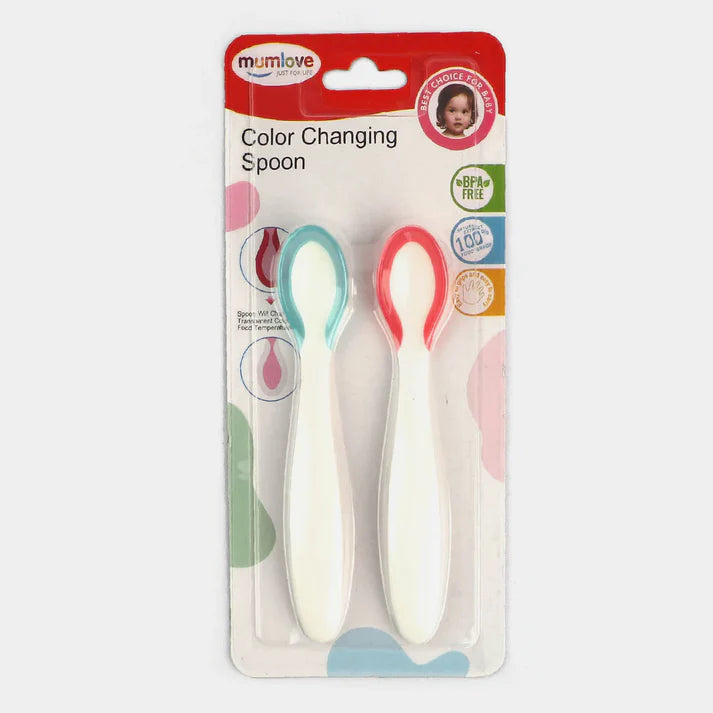 👶 Babies 2 Pcs Spoon Set – Safe & Comfortable Feeding