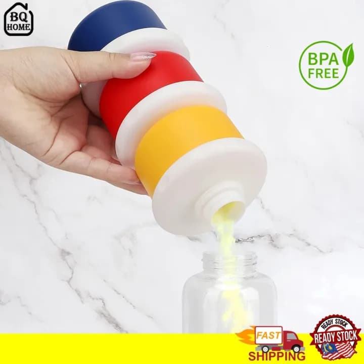 Milk Powder Formula Dispenser – BPA-Free, Multi-Layer Storage