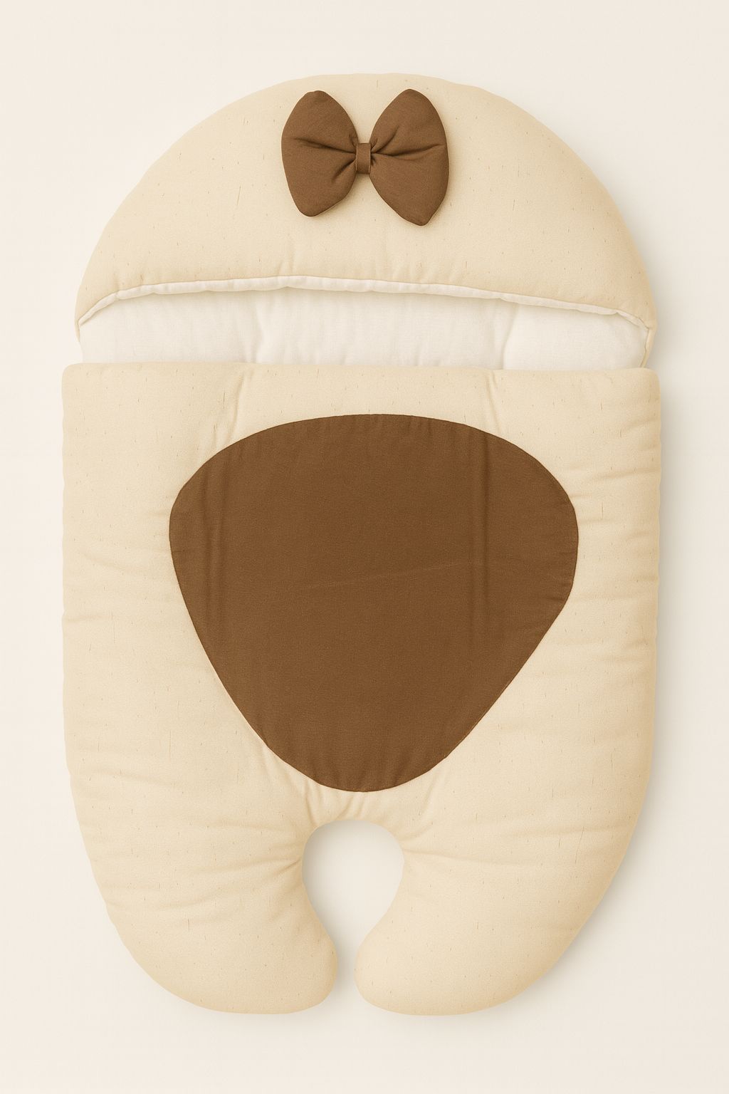 Baby Sleeping Bag with Bow Design