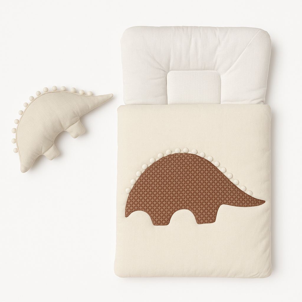 Baby Dinosaur Bedding Set with Pillow